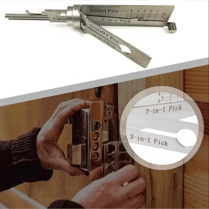 🔥 ⚒️2026 Stainless Steel Multi-functional Key Decoder (Opens all types of locks)