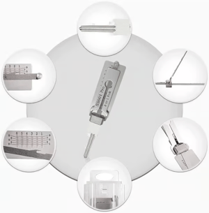 🔥 ⚒️2026 Stainless Steel Multi-functional Key Decoder (Opens all types of locks)